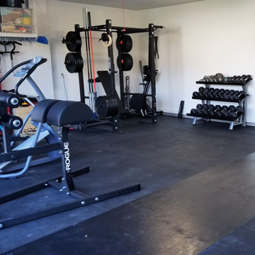 Stacked Flooring versus Hard Rubber for Gyms