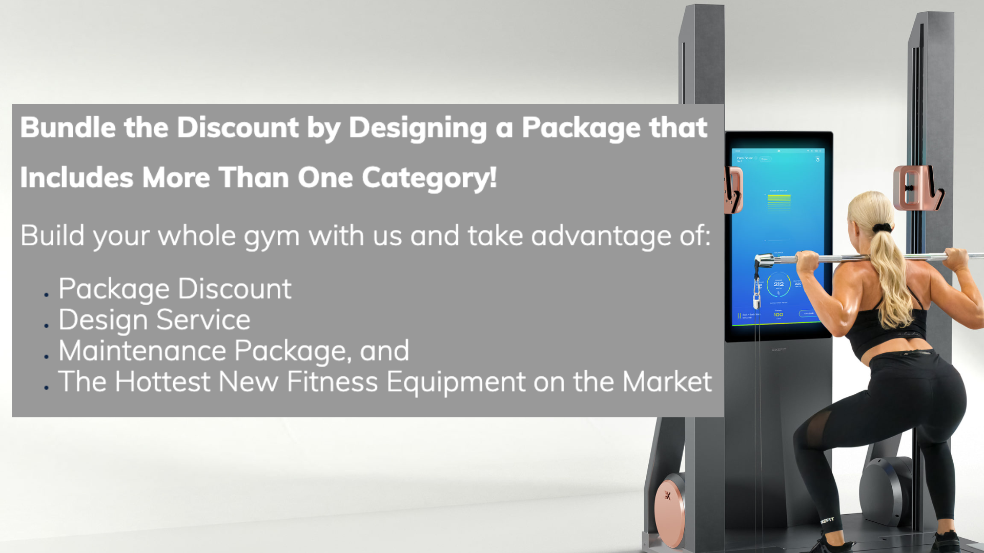 Bundle and Discount Connectfit